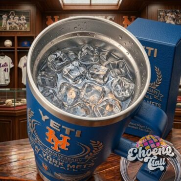 New York Mets 65th Anniversary 1962 - 2027 Yeti Tumbler
