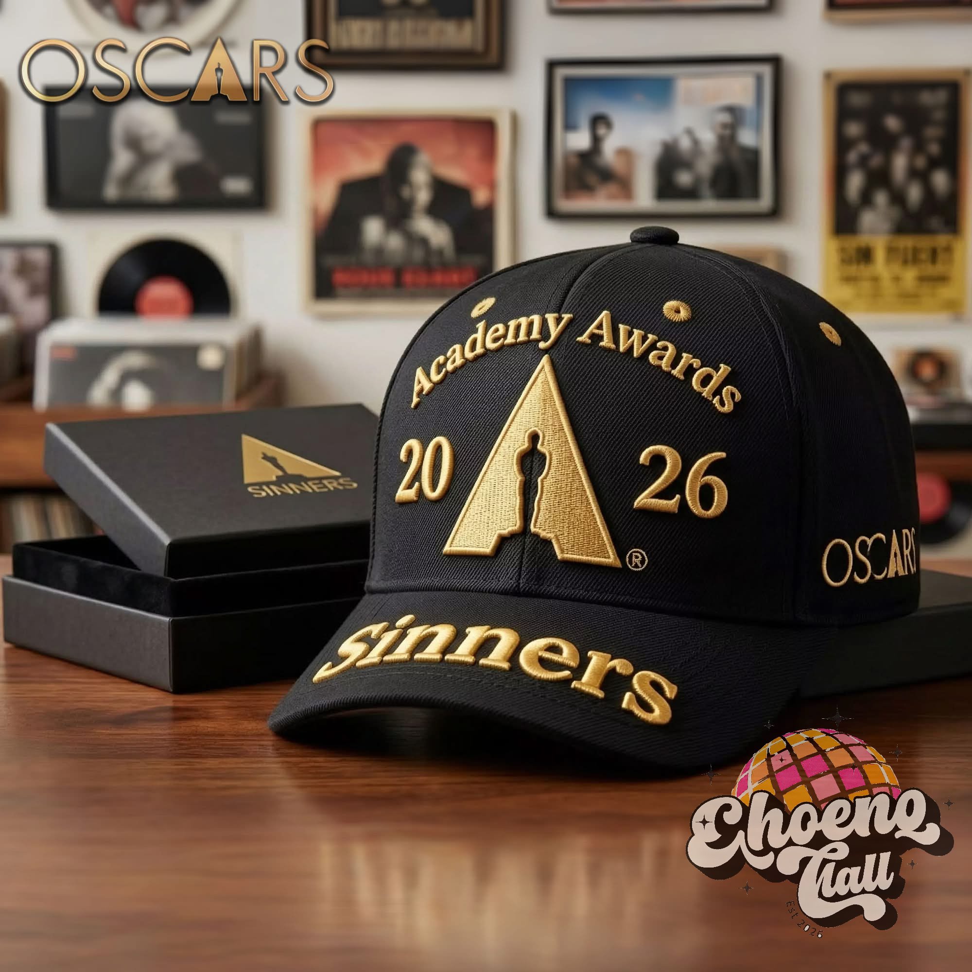 Oscars Academy Awards Sinners 2026 Baseball Cap - Detail View