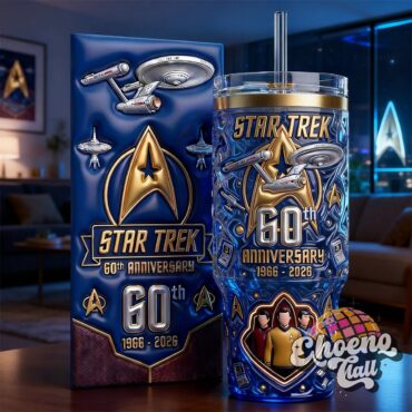 Star Trek 60th Anniversary 1966-2026 Tumbler