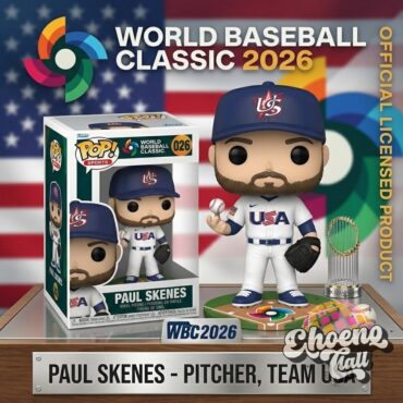 Team USA Paul Skenes World Baseball Classic 2026 Funko Pop Figure