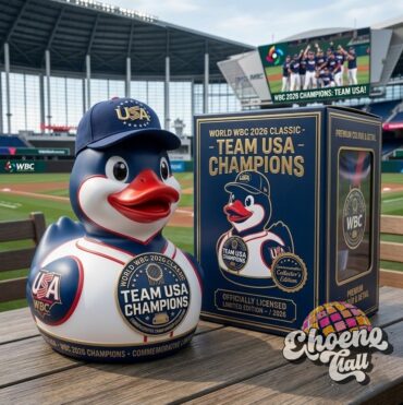 Team USA World Baseball Classic 2026 Champions Rubber Duck