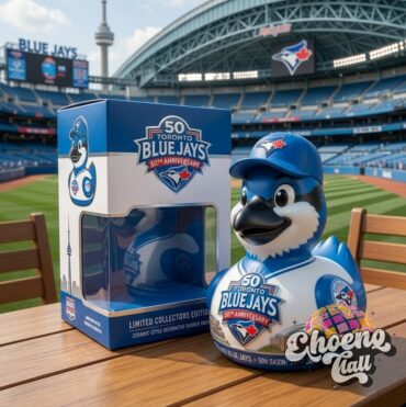 Toronto Blue Jays 50th Anniversary 1977-2026 Rubber Duck