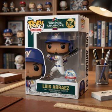 Luis Arraez WBC 2026 Champions Funko Pop Vinyl Figure