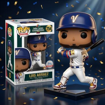 Luis Arraez WBC 2026 Champions Funko Pop Vinyl Figure