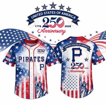 Pittsburgh Pirates USA 250th Anniversary 1776-2026 Baseball Jersey