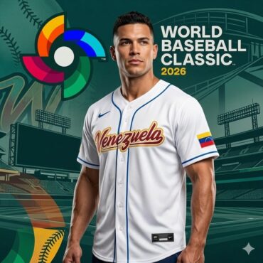 Team Venezuela Baseball Custom World Baseball Classic 2026 Baseball Jersey