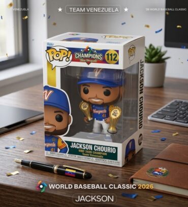 Team Venezuela Jackson Chourio WBC 2026 Champion Funko Pop! Figure
