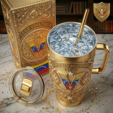 Team Venezuela World Baseball Classic 2026 Champions Tumbler