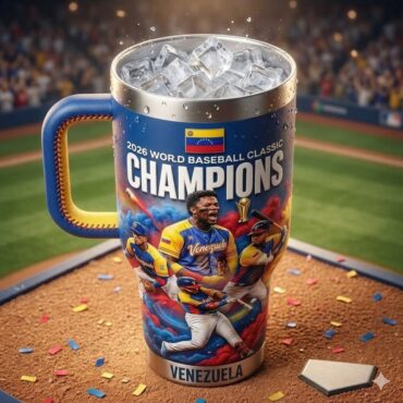 Venezuela 2026 World Baseball Classic Champions Collector's Edition Tumbler Mug