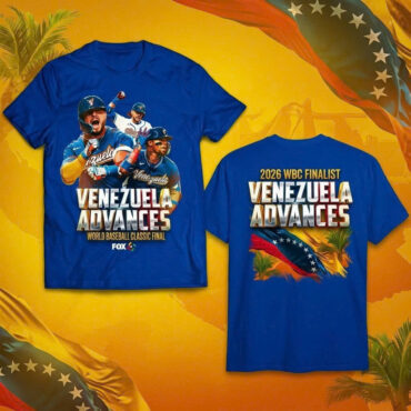 Venezuela Advances 2026 WBC Finalist T-Shirt
