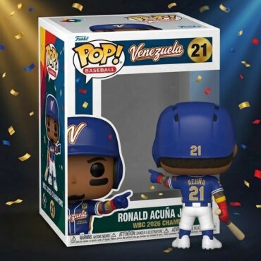 Venezuela Ronald Acuña Jr. WBC 2026 Champions Funko Pop Figure