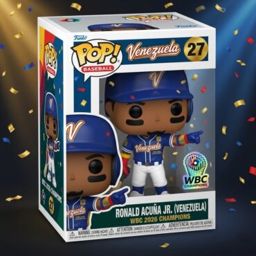 Venezuela Ronald Acuña Jr. WBC 2026 Champions Funko Pop Figure