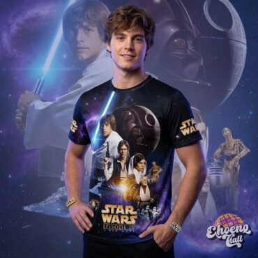 Star Wars 50th Anniversary 1977-2027 Episode IV A New Hope Signatures T-Shirt