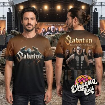Sabaton Legends On Tour 2026 T-Shirt