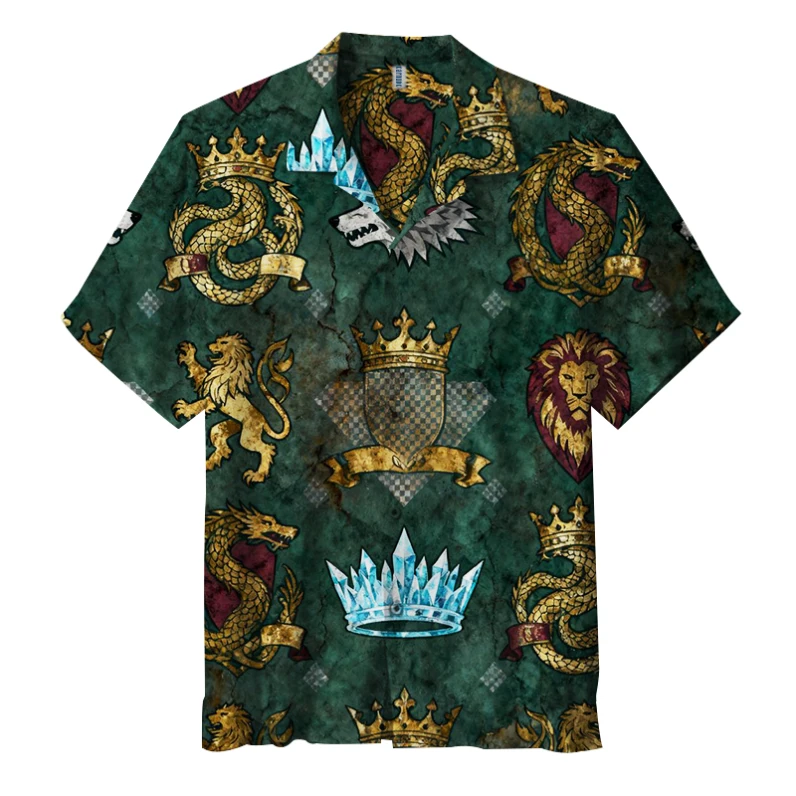 Game Of Thrones Unisex Hawaiian Shirt - Front View