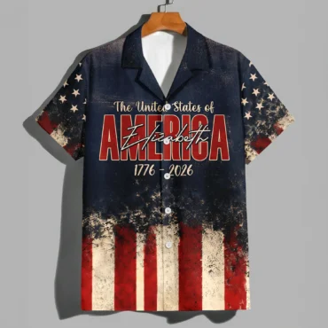 God Bless America 250th Anniversary 1776-2026 Hawaiian Shirt