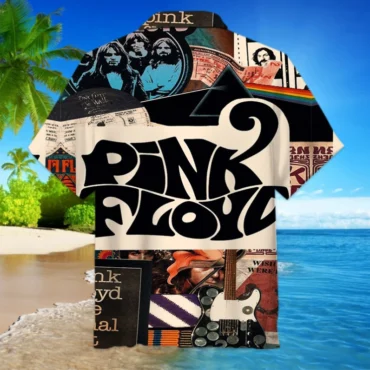 Pink Floyd Album Art Collage Hawaiian Shirt