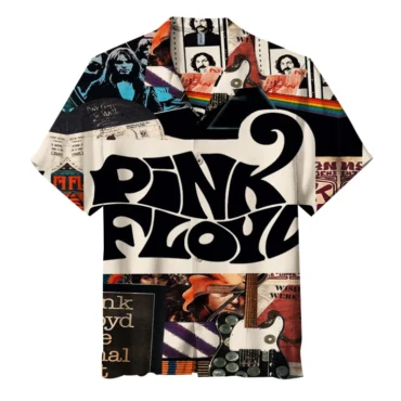 Pink Floyd Album Art Collage Hawaiian Shirt
