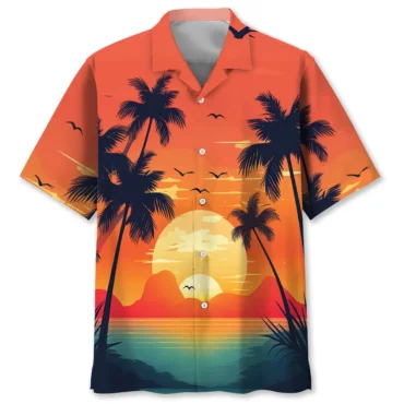 Retired Police Only Way More Happier Hawaiian Shirt