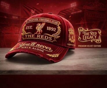 Liverpool FC The Red Legacy Premium Velvet Edition Cap