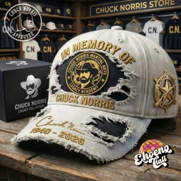 Chuck Norris In Memory Of 1940-2026 Walker Texas Ranger Cap