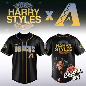 Harry Styles x Arizona Diamondbacks Together Tour 2026 Baseball Jersey