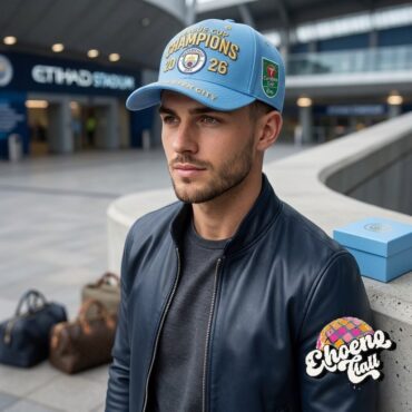 Manchester City League Cup Champions 2026 Baseball Cap