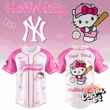 New York Yankees Hello Kitty Baseball Jersey