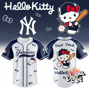 New York Yankees Hello Kitty Baseball Jersey