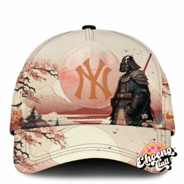 New York Yankees Star Wars Darth Vader Samurai Japanese Art Style Baseball Jersey