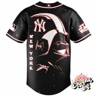 New York Yankees Star Wars Night Game Baseball Jersey