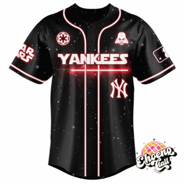 New York Yankees Star Wars Night Game Baseball Jersey