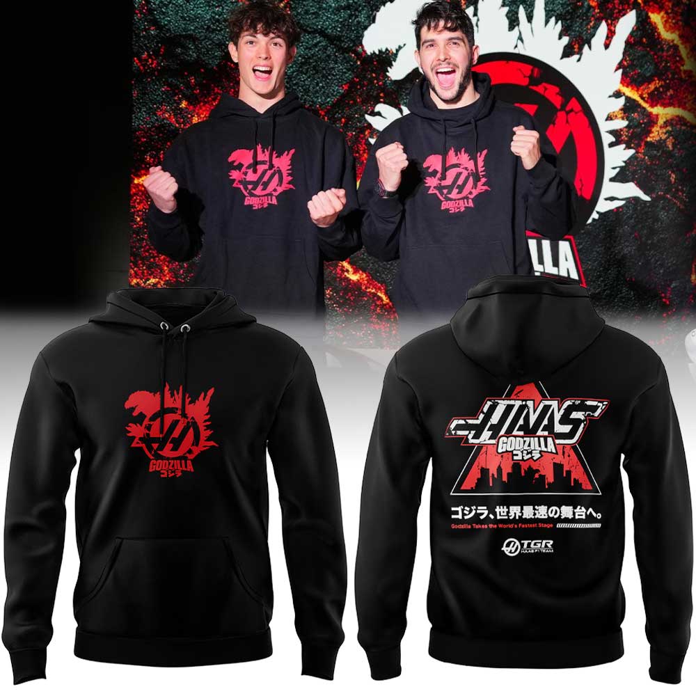 Godzilla Toyota Hilux TGR Collaboration Hoodie - Front View