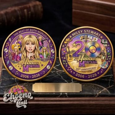 Hannah Montana 20th Anniversary The Best of Both Worlds Commemorative Coin