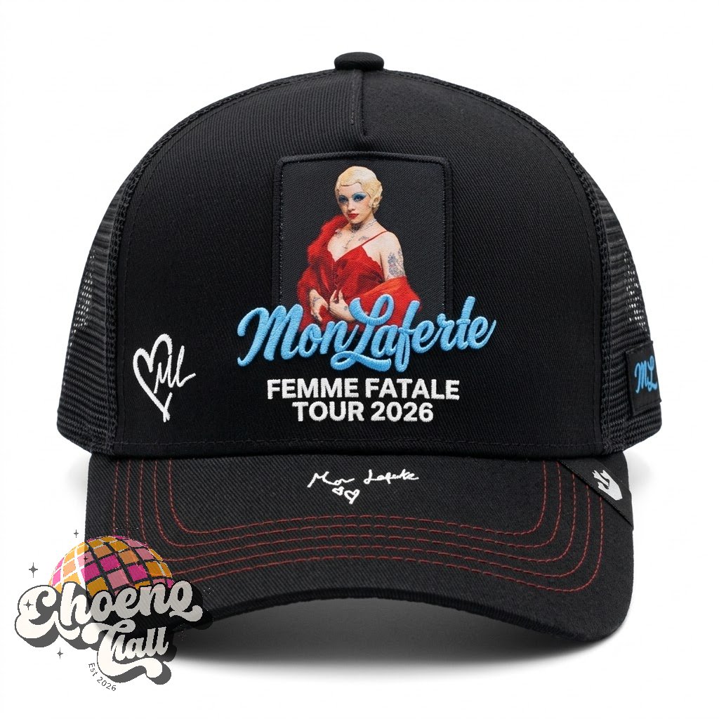 Mon Laferte Femme Fatale North America Tour 2026 T-Shirt - Detail View