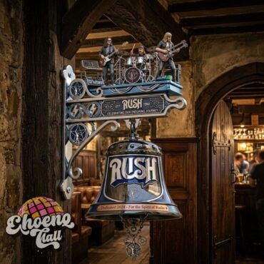 Rush Celebrating Our Enduring Journey Sculpted Wall Bell
