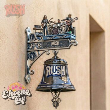 Rush Celebrating Our Enduring Journey Sculpted Wall Bell