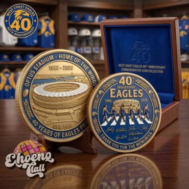 West Coast Eagles 40th Anniversary 1986-2026 Commemorative Coin