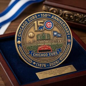 chicago cubs 150th coin