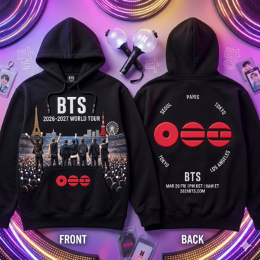 BTS World Tour 2026 Hoodie