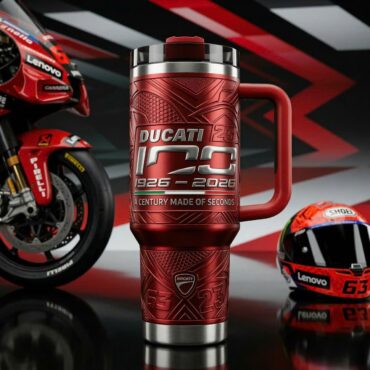Ducati 100th Anniversary Stanley Tumbler