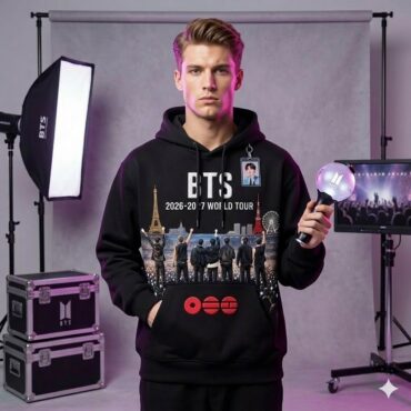 BTS World Tour 2026 Hoodie